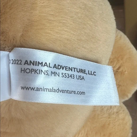 Animal Adventure Buttercup Bear Stuffed Animal 13” - Picture 3 of 7